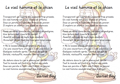 LE VIEIL HOMME ET LE CHIEN