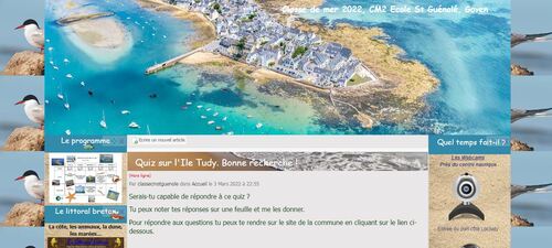 Bienvenue au blog classe de mer 2022 !