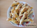 Minis croissants fromage frais / bacon