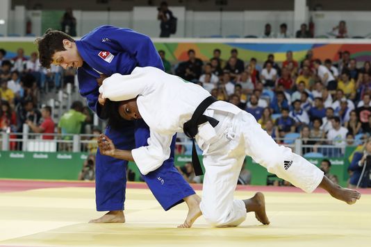 Priscilla Gneto face à Evelyne Tschopp, le 7 août à rio.