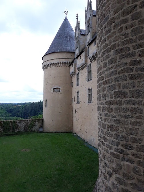 Château , haut