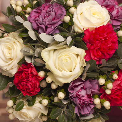 Bouquet Romance Automnale - Livraison de fleurs | Aquarelle
