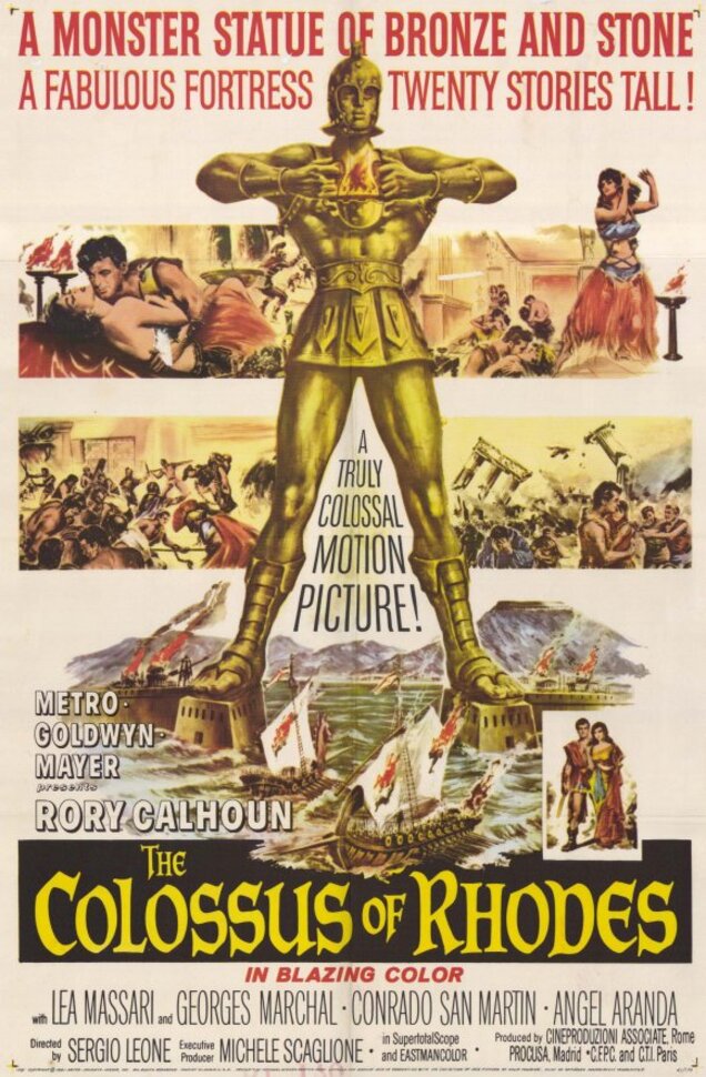 THE COLOSSUS OF RHODES BOX OFFICE USA 1961