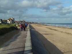 La randonnée du 1er décembre à Hermanville-sur-Mer