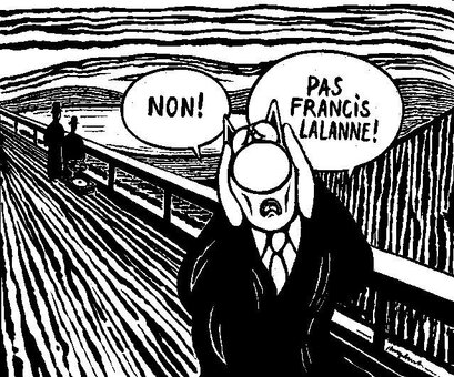 "Il mangea cette vache sacrée, ou avec cette vache sacrée, je ne me souviens plus bien". Jacques Damboise in "Pensées du temps fluctuant".