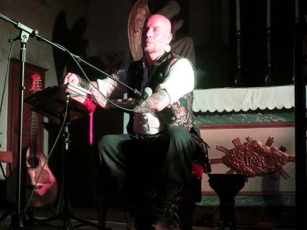  Luc Arbogast a donné un concert époustouflant en l'église Saint-Pierre, invité par la Vallée de la Beltaine