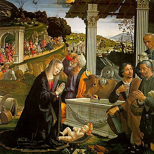 naissance-christ-Domenico-Ghirlandaio