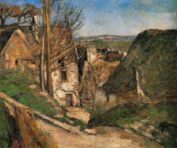 La maison du pendu Paul Cézanne