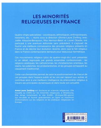 Les minorités religieuses en France (2019)