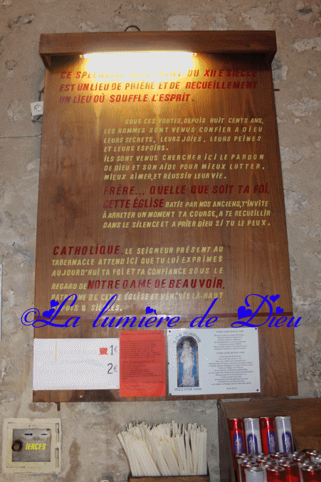 Moustiers Sainte Marie : L'église Notre-Dame de l'Assomption