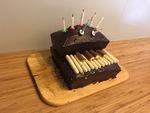 gâteau piano