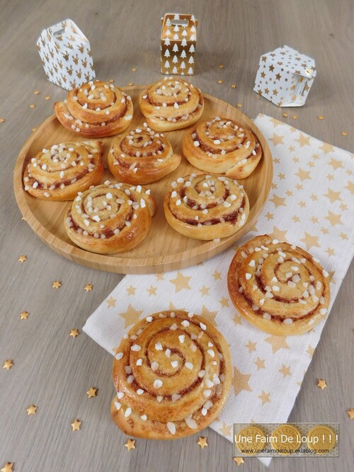 Kanelbullar : brioche suédoise à la cannelle