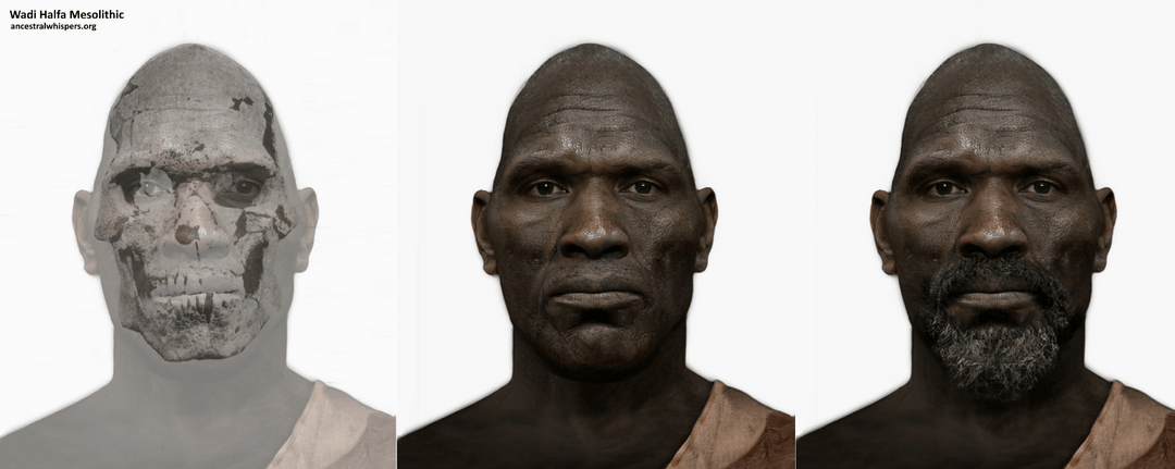 Visages des bâtisseurs de pyramides