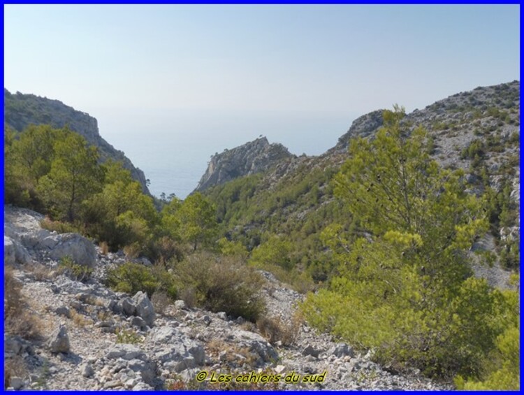 Calanques, les falaises du Devenson