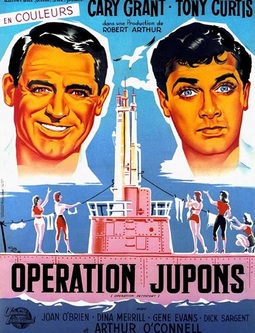 OPERATION JUPONS BOX OFFICE FRANCE 1960 AFFICHE DE CONSTANTIN BELINSKY