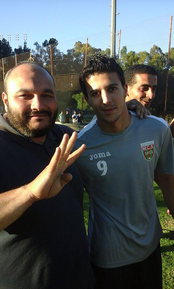 Mercredi 22.6.2016 Nekkache signe 4 ans au MCA et entame les entraînements le jour même