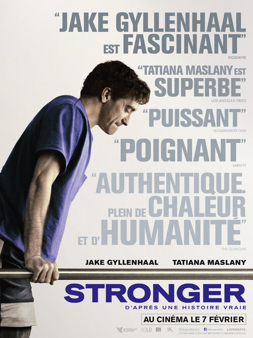 STRONGER - LA BANDE-ANNONCE AVEC JAKE GYLLENHAAL ! Le 7 février 2018 au cinéma