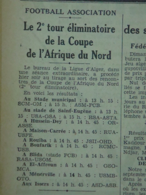 tirage au sort coupe afn mca-gso