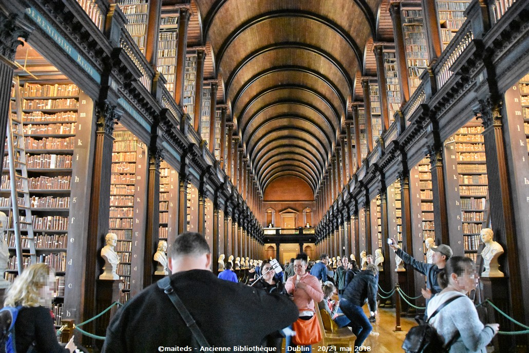 Dublin - Irlande (11) La Old Library de Trinity College