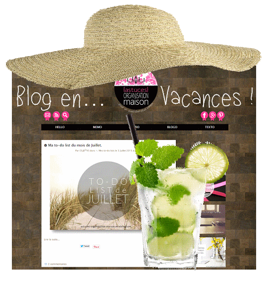 ✿ Bloguer pendant les vacances… ou pas !