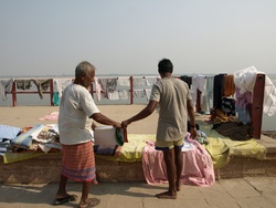 Varanasi ou Bénarès-une de 7 villes saintes de L inde