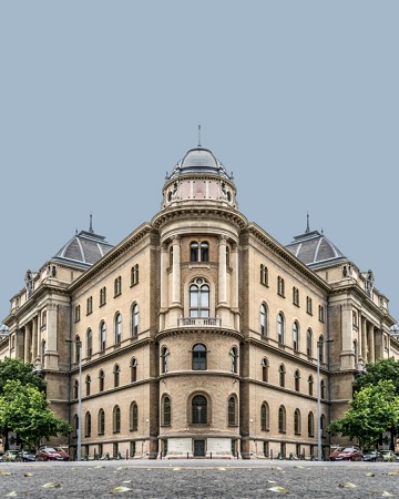 Immeubles d'angle à Budapest ... 