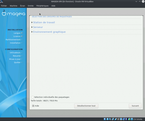 Installation d'un Serveur sous Mageia 8