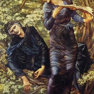 The Beguiling of Merlin by Edward Burne-Jones