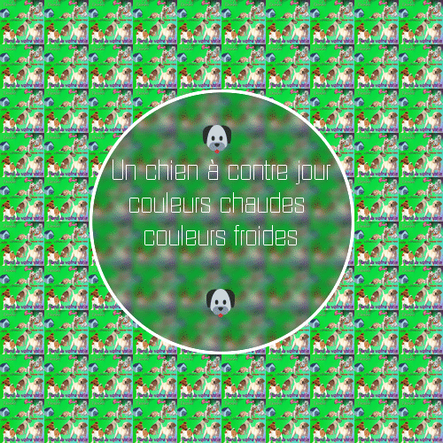 Dessin et peinture vidéo 3361 Peindre un chien en utilisant des