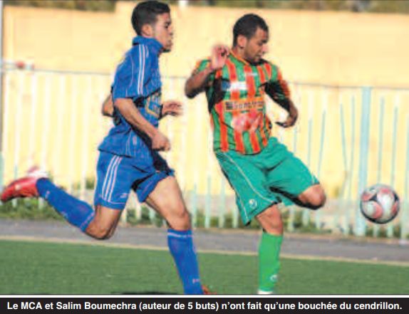 Jeudi 15.01.2009 Stade du Maghreb arabe de Oued R’hiou 1/32ème coupe MC ALGER 9 – IRB AÏN D’
