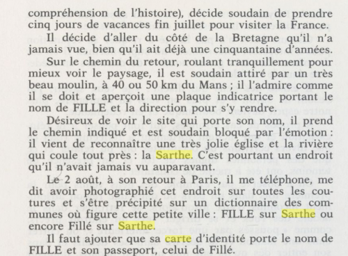 Fillé dans la fin du siècle dernier