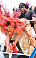 Rihanna au Carnaval en Barbade
