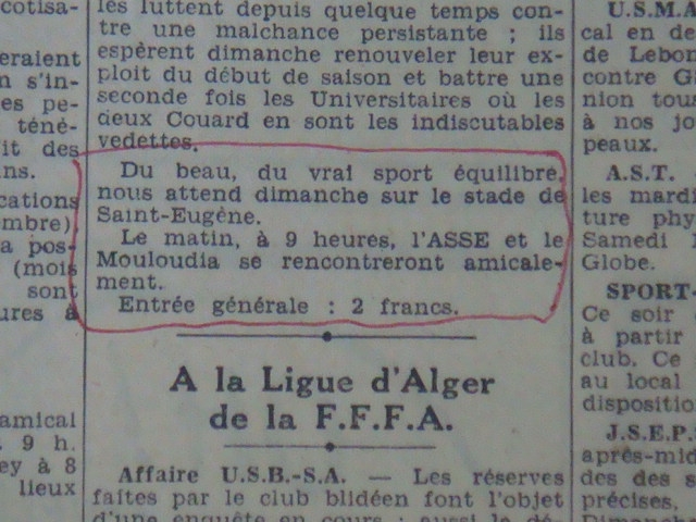 10.12.1939 asse et mca en amical