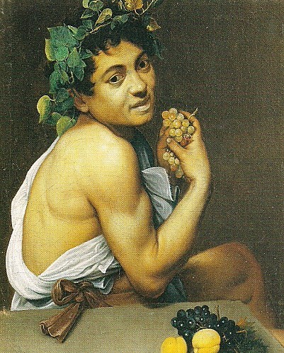 Bacchus malade autoportrait du Caravage (Galerie Botghèse