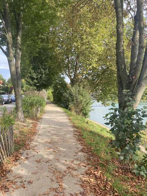 Bonne fin de semaine à tous - et un tour au bord de marne - 