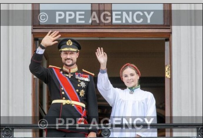 Confirmation  de la princesse héritière Ingrid Alexandra