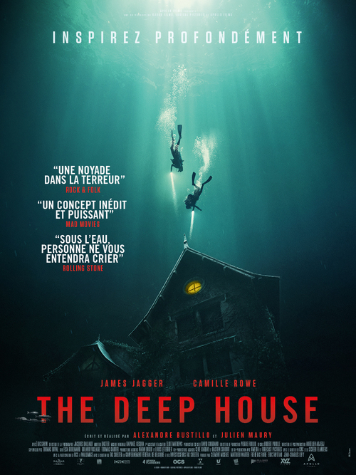 Découvrez la nouvelle affiche de THE DEEP HOUSE d'Alexandre Bustillo et Julien Maury au cinéma le 30 juin 2021
