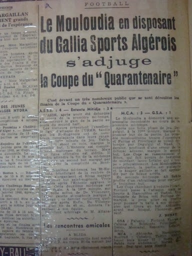 30.3.1948 Amical MCA-GSA 3-1
