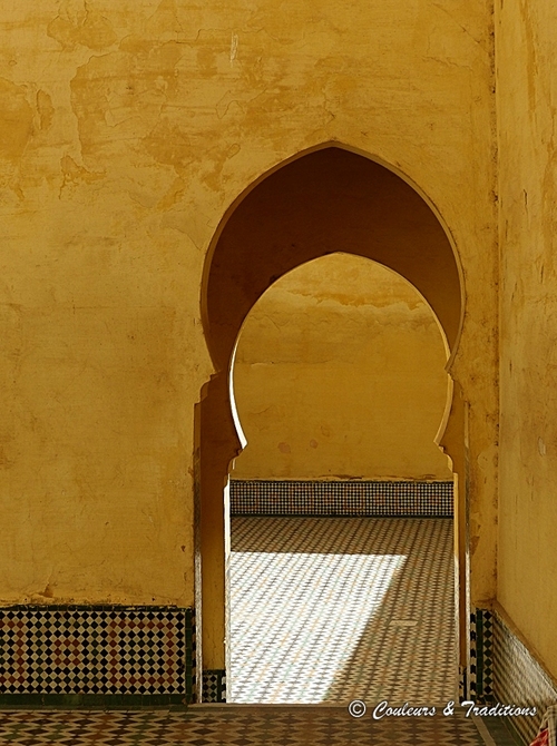 Mausolée de Moulay Ismail - Le Patio