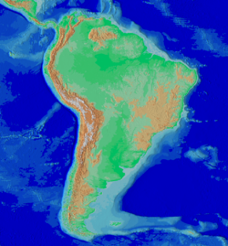 LA CORDILLERE DES ANDES AINSI QUE LES MONTAGNES, VOLCANS ET LACS