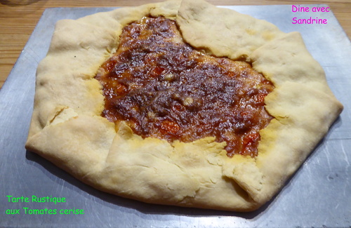 Une Tarte Rustique à la Tomate