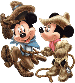 Gifs Minnie + Mickey