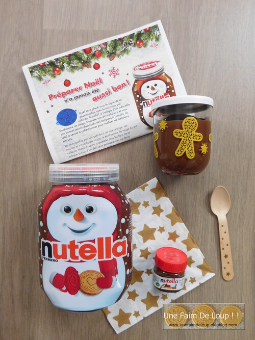 Nutella Noël 2016