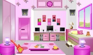 Pink room escape