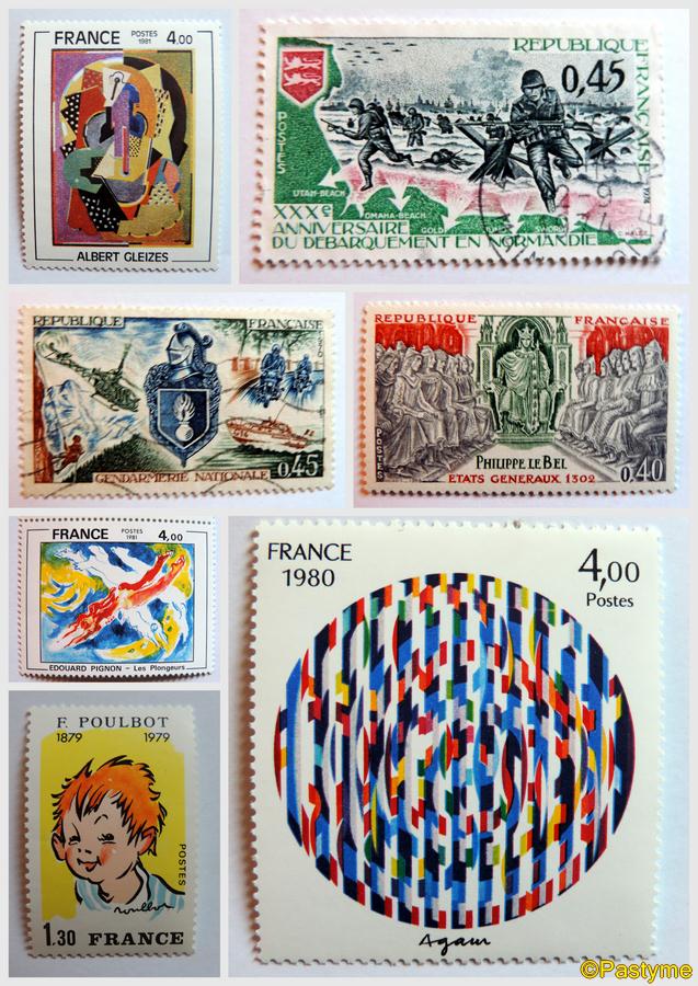 PHILATELIE......quelques timbres...