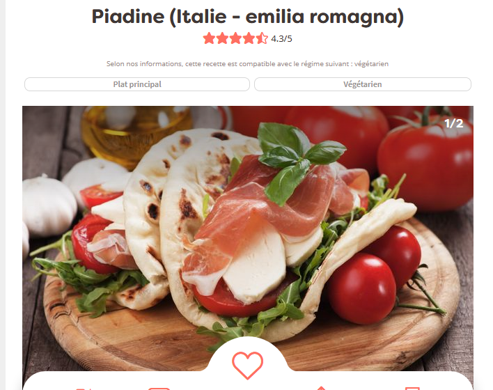 Emilie Romagne Tomate - Piadine Works