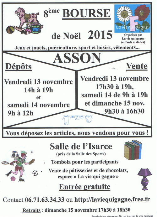 Bourse de Noël Asson 2015