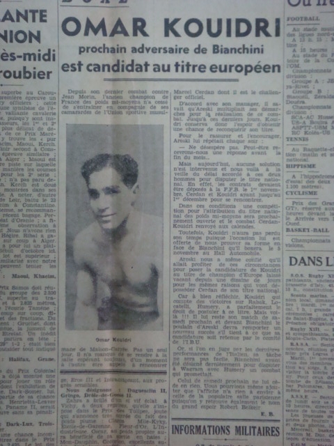 omar kouidri candidat au titre européen