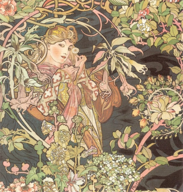 Peinture de : Alfons Mucha