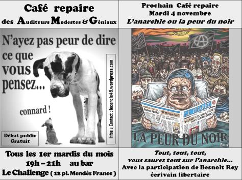 Café repaire 4 novembre ( anarchie )